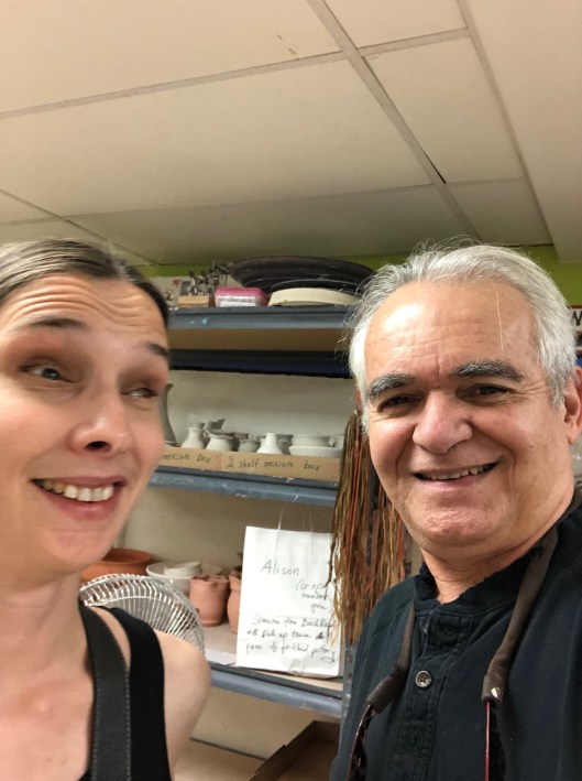 Ray's phone worked for a Selfie!